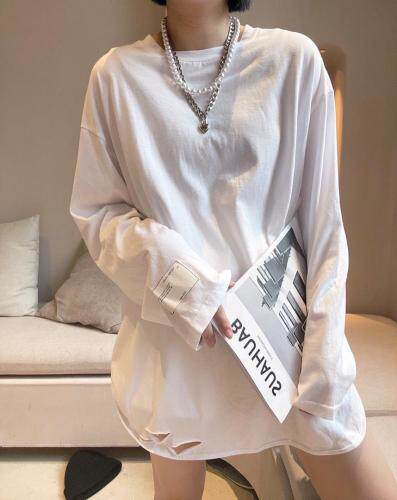 2021秋冬新款大版破洞Ｔ，其它，HEY.KK