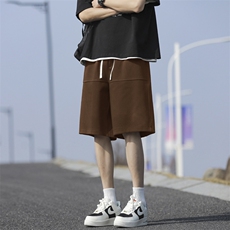 五分短裤男夏季宽松直筒休闲百搭运动潮牌裤子XD1720特批27，男装牛仔裤，星座718