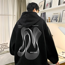 直播品质360克重磅美式印花卫衣Y251特P35同步供应华棉P45特，男装卫衣，电商A486