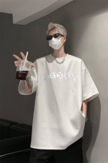 男装短袖T恤2025夏季丝光棉印花五分袖体恤XZ514-2-2024102-P58，男装T恤，星座514-2(原B239)