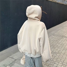 秋新款美式复古座山雕短款连帽毛领棉服女冬派克服棉衣外套，男装棉衣，星座506A