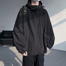 【upf50+】防晒衣X2389-TP45控价68双头拉链防紫外线轻薄外套男，男装夹克，电商A102-1
