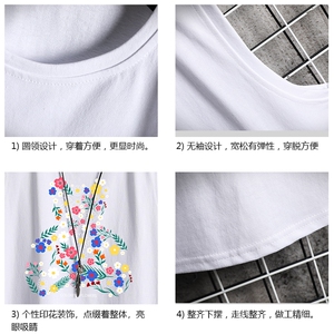 BX25206-P20 港风运动汗背心男大码汗衫男无袖T恤男 网格图片