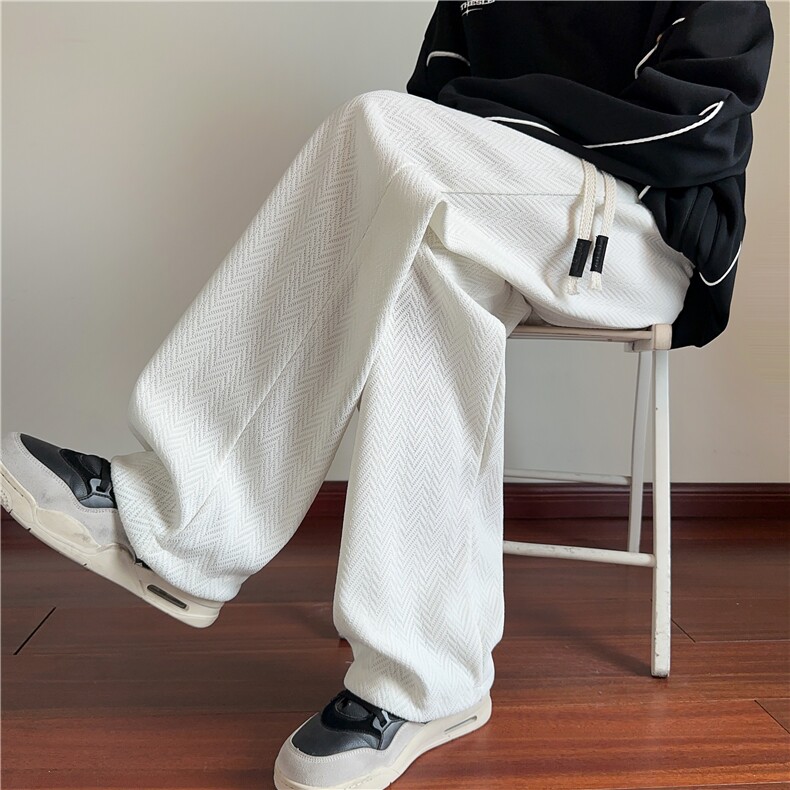 秋冬新款男士重磅麦穗休闲裤直筒百搭长裤K2590*P35控68，男装休闲裤，星座227-1