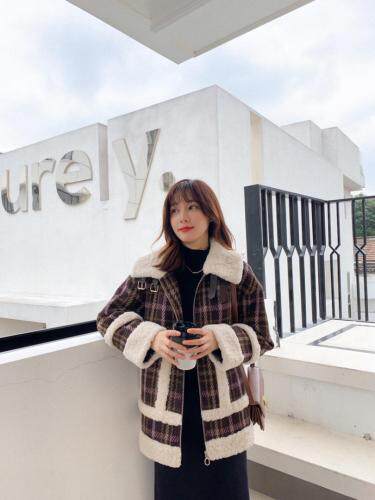 冬季新款小香风羽绒服外套，女装羽绒服，CL.chuling