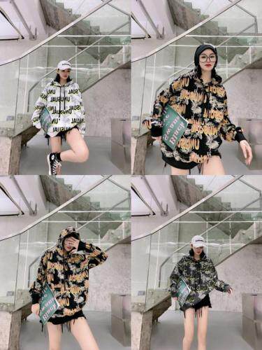 秋装长袖帽衫云朵字母卫衣,女装卫衣/绒衫,金漫莎