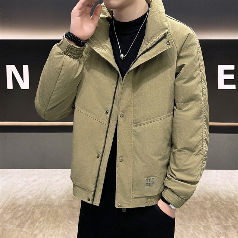 DS-A225标2025冬季新款男士立领时尚潮流白鸭绒羽绒服夹克55888图片
