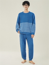 新款休闲保暖时尚情侣套装家居服两件套TZ3151-P100，男装棉衣，星座310B-3