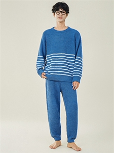 新款休闲保暖时尚情侣套装家居服两件套TZ3151-P100图片