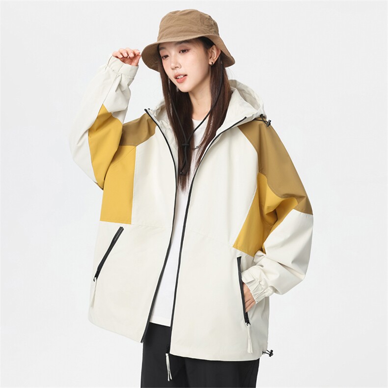 2025户外登山旅行冲锋衣男女外套美式情侣夹克潮A155-QSJK04-TP94,男装夹克,电商A155