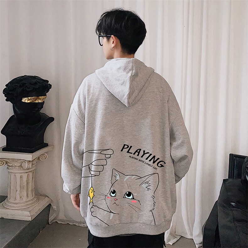 KS21129-P38加绒-P43连帽开衫卫衣男运动外套大码班服,男装卫衣,电商A040