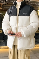 港风直播抖音得物高品质宽松加厚男撞色棉衣外套M1409P68，男装棉衣，电商C408-1(原B339-1)