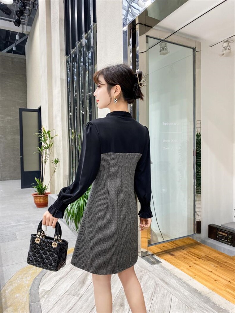 淑女型连衣裙，女装连衣裙，千禧宏运