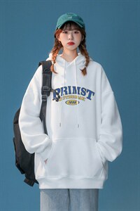 卫衣男加绒加厚宽松中性港风学生外套 X416B-1-WL186-P45 限58图片