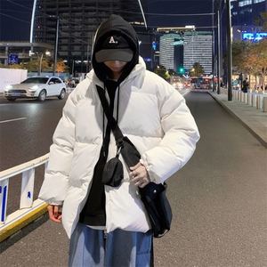 现货高品质美式高街冬季重磅三防羽绒棉衣男女加厚外套棉服冬图片