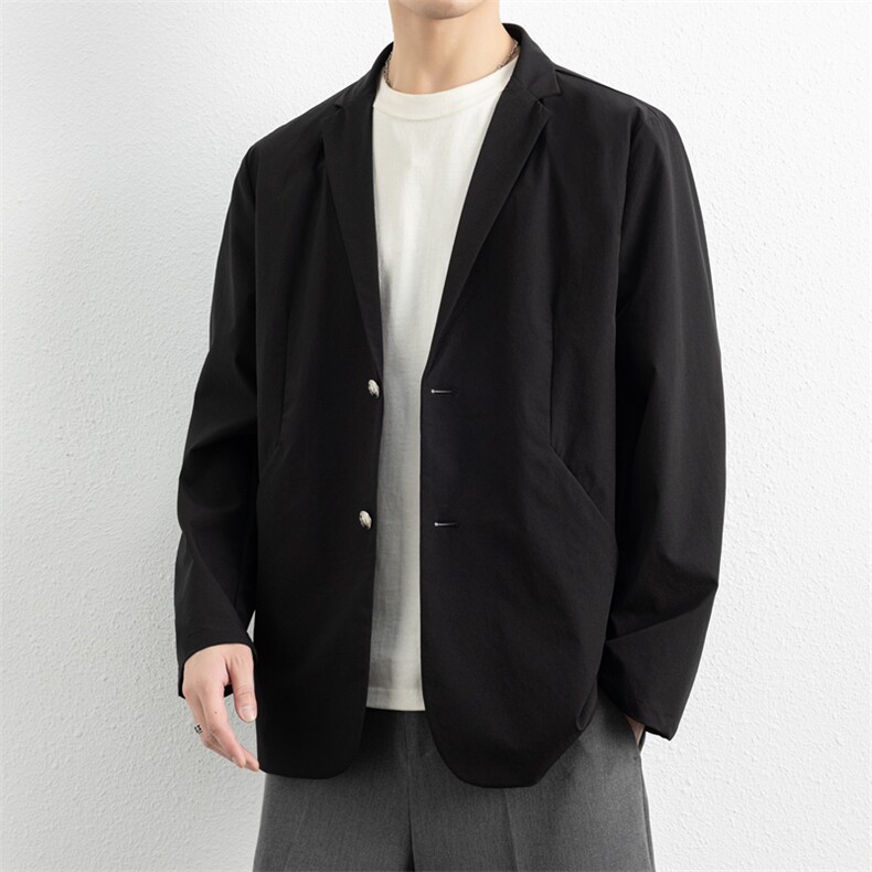 春季新款商务风西装外套男休闲西服男士西服JK02629-P83,男装西服套装,星座308B-2
