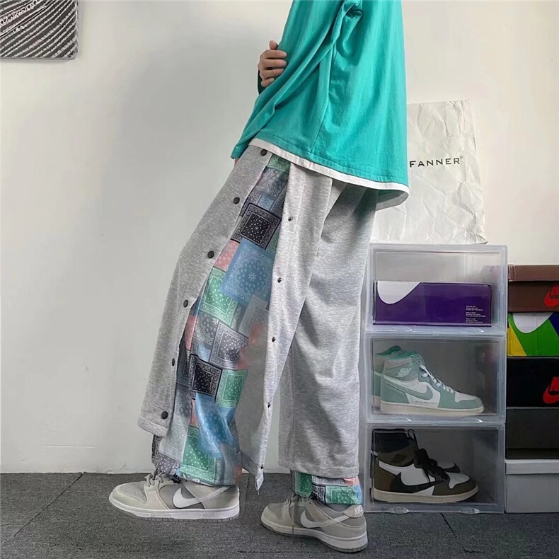 男春季潮流时尚休闲长裤W37P36图片