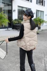 冬装羽绒马甲补单款，女装马甲，名门秀