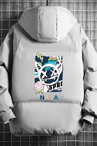 控128加绒面包服男大码羊羔毛衣男MY16275-P100图片