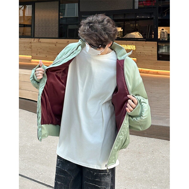 飞行员夹克棉服男款cleanfit高级感美式立领棉衣外套M0987-P118,男装夹克,星座308B-2