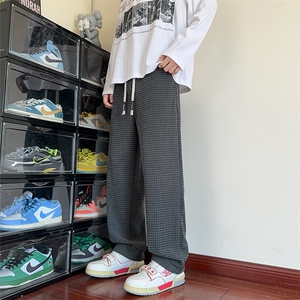 春秋季雪尼尔小香风鱼骨纹男大码休闲裤XZ102B-1CK2553P35图片