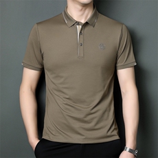 SQY9812男式2023年夏季新款T恤男短袖商务时尚休闲POLO衫男装P55，男装T恤，电商B360