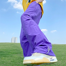 多巴胺速干运动裤3夏季情侣抽绳百搭透气休闲裤XZ211-1-K2335-P30，女装休闲裤，星座211-1