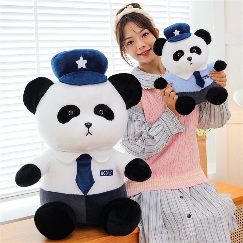 警察熊猫，昌宇玩具网供