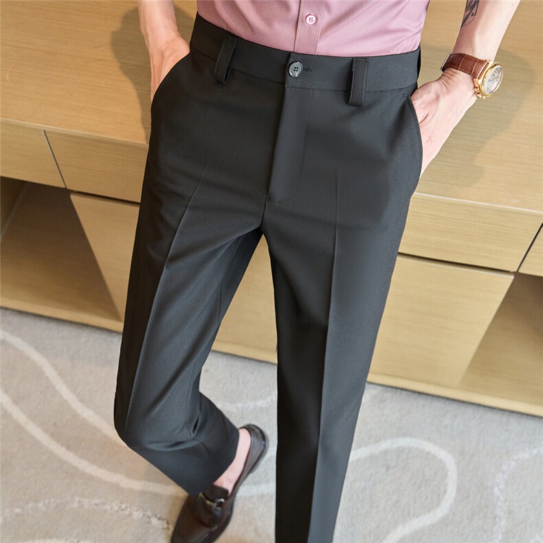 K7261-P70春夏款长裤版型男士休闲修身小西裤28-36码,男装西裤,电商A211