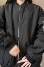 量大优供视频垫肩阿尔法飞行员外套夹克男CP44-70，男装夹克，电商B371