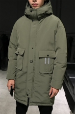 含ins冬季新款中长款商务休闲羽绒服男DS-B293-F703，男装羽绒服，电商A306