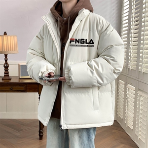 冬上新青少年加棉加厚休闲棉服潮港风立领棉衣外套男女8802-P60