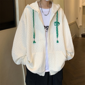cit boy酒店秋冬大麻花开衫连帽高品质卫衣夹克外套WK221-P60控88图片