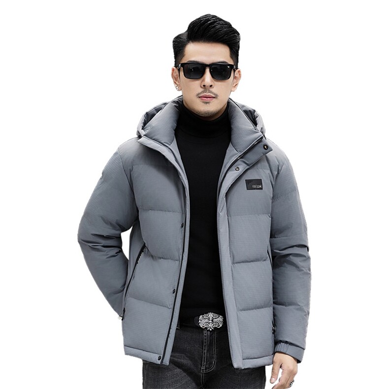 B8813钱塘2020-3新款时尚休闲冬季厚款简约中年男士羽绒服P278,男装羽绒服,钱塘207-3