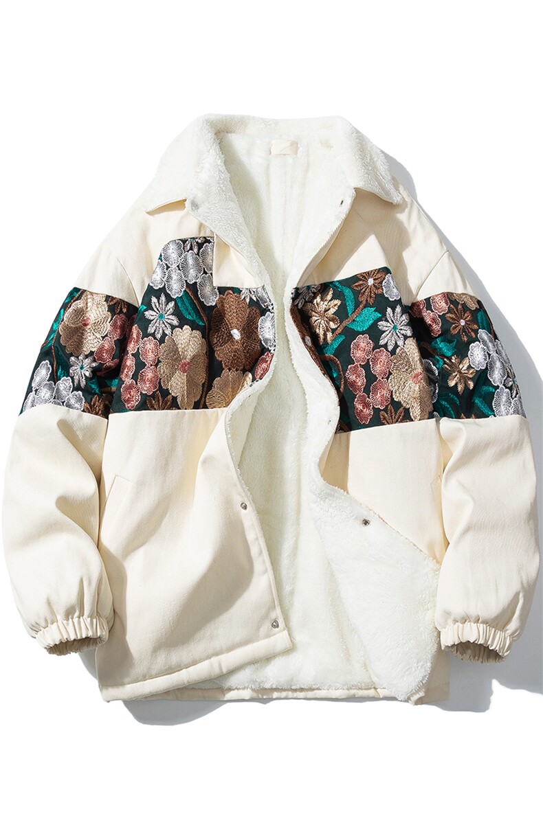 1白底加绒加厚潮拼接大码M-5XL翻领夹克男7568加绒P110控149,男装夹克,星座226-2