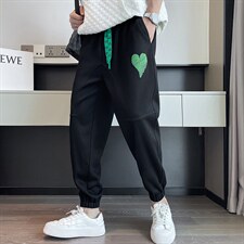 发泡品质货立体裁剪男士300克复合面全棉束脚宽松卫裤B226-610，男装休闲裤，电商A210