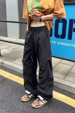 抖音品质夏季户外速干褶皱伞兵裤子男美式斜切冲锋裤-A2166TP35，男装休闲裤，电商B241