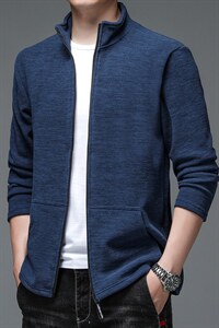 DN-LW02男式2023秋季新款长袖T恤男休闲男装开衫卫衣P75图片