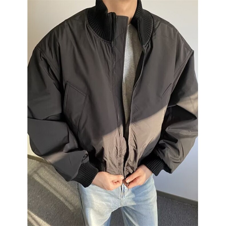 潮流ins新款文艺百搭原宿棉服流行简约日系气质慵懒时尚 MY831图片
