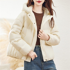 短款羽绒服女冬季2024年新款女款时尚洋气秋冬白鸭绒保暖外套，女装羽绒服，丽影随形