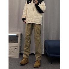 档口主推款软壳某音冲锋裤得物品质常规p45加绒p55，男装休闲裤，星座310A-4