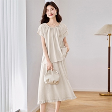 套装裙女2025夏新款韩系绝美甜美独特漂亮气质减龄一整套ootd穿搭，女装套装/套裙，江南富贵女