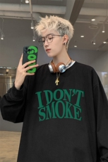 已注册港风纯棉260克高街抖音直播得物品质长袖T恤打底衫T4215P28，男装T恤，电商C408-1(原B339-1)