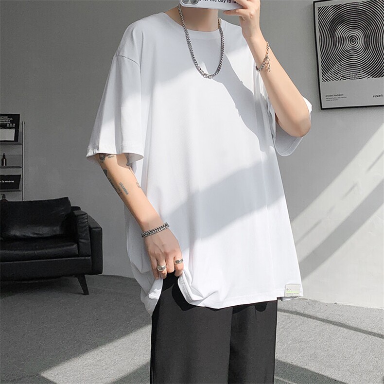 8XL-M高品质！！特大码冰丝速干T恤男透气短袖上衣纯色DX314P25,男装T恤,电商D206-1