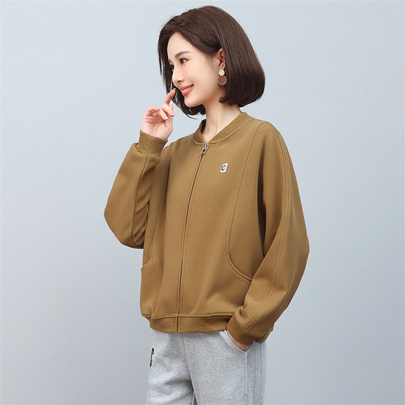 2025春秋季时尚简约大方气质优雅显瘦休闲百搭潮流短外套,女装短外套,独衣靓