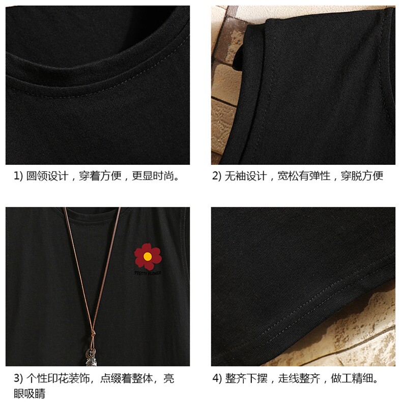 BX25257-P20港风运动汗背心男大码汗衫男无袖T恤男砖墙,男装T恤,电商A040A