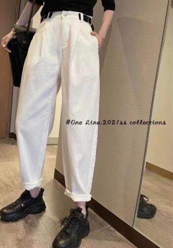 时尚小白裤，引爆潮流，三色可选，夏季！薄料带微弹。，女装，金川古韵