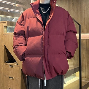 现货高品质美式高街冬季重磅三防加厚羽绒棉衣厚外套面包棉服图片