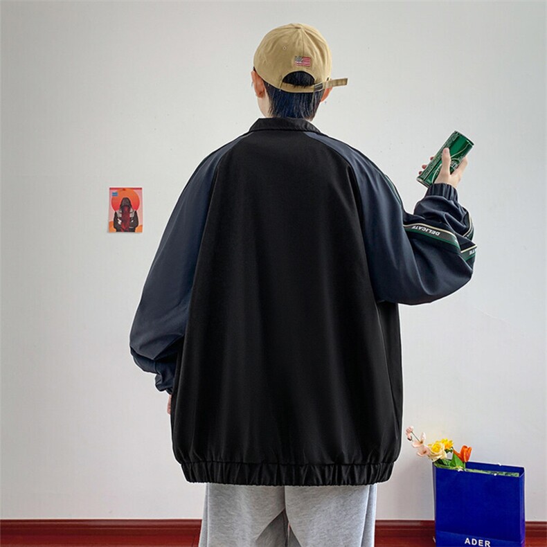 新款男外套男秋季新款韩版潮流潮牌百搭夹克A168-MKJK13-TP58,男装夹克,电商A168