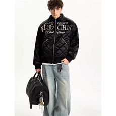 1506A/G93330/P92高街拼接面包服皮棉袄男女款冬季字母刺绣，鞋类箱包手腕包，星座1506A